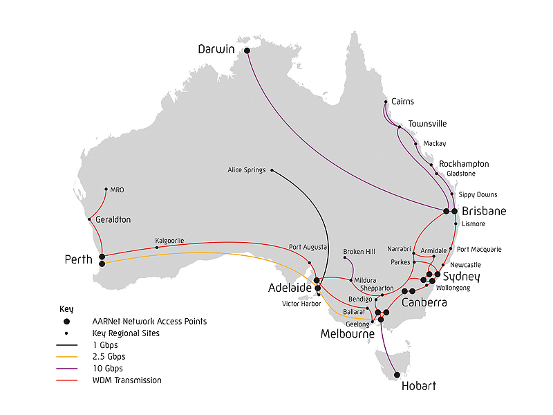 AARNet-map