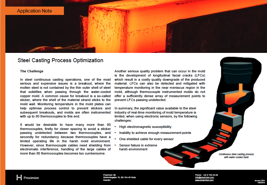 Steel Casting Process Optimization