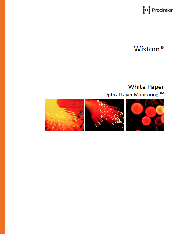 White Paper - WISTOM Optical Layer Monitoring